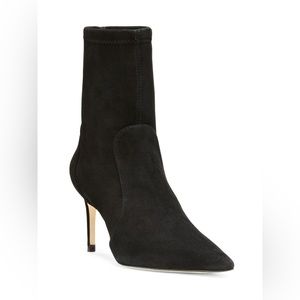 Stuart Weitzman STRETCH 85 Suede BOOTIE Never Worn! Size 12